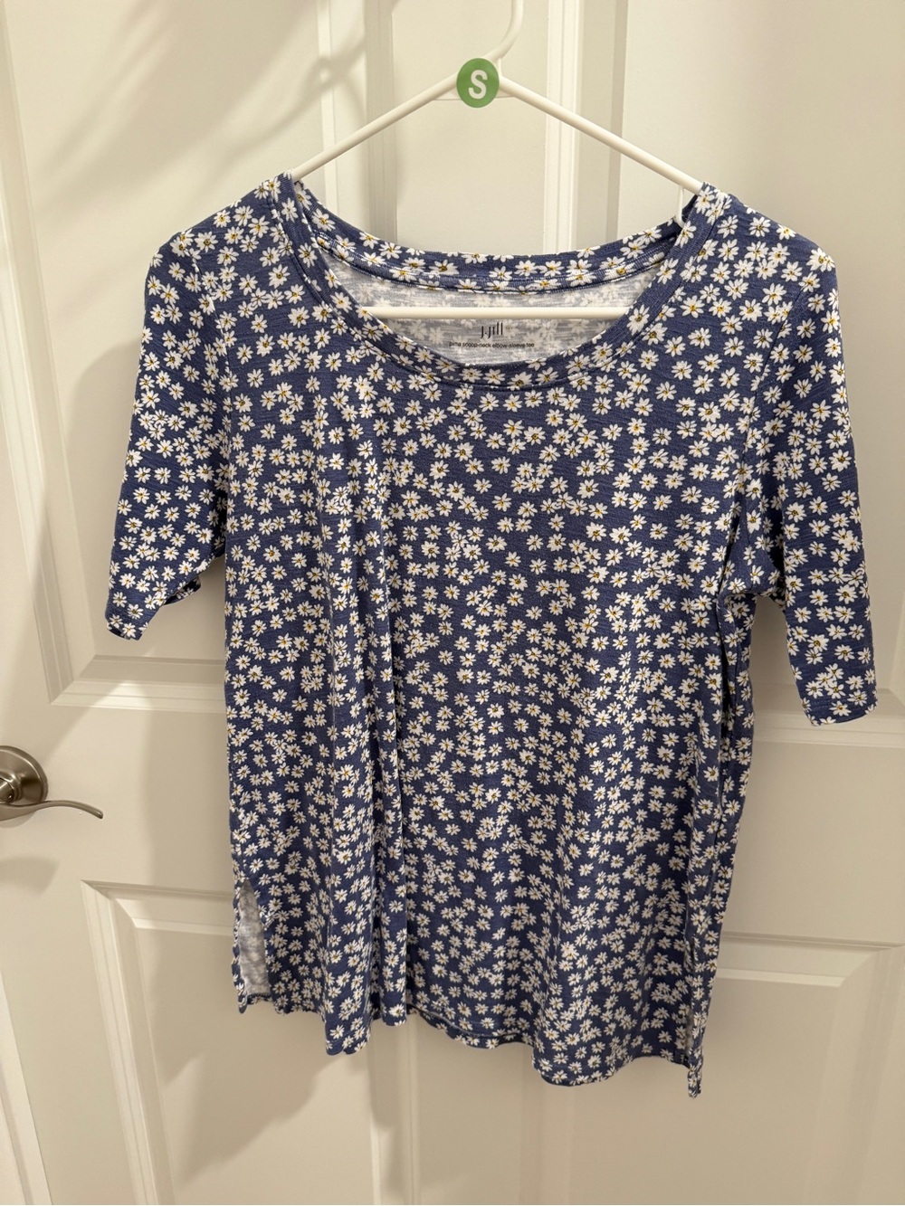 J.Jill 100% Pima cotton top. Small
